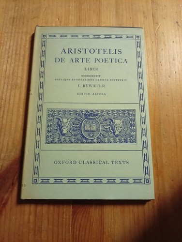 Aristotelis arte poetica by - de,