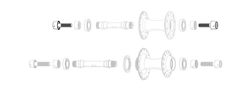 Zipp vite ricambio - zipp, di