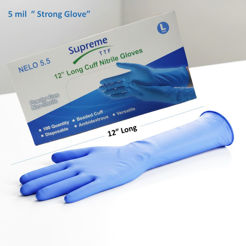 100 guanti monouso nitrile - 100, in