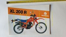 Honda XL 200 1983 depliant ITALIANO originale brochure