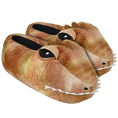Pantofole testa dinosauro - di,