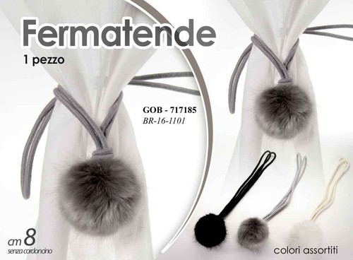 Ferma tende cordoncino figura - tende,