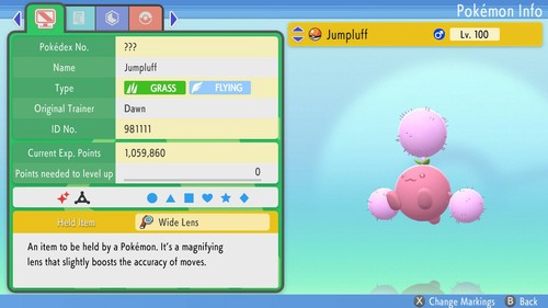 Shiny jumpluff 6ivs - shiny,