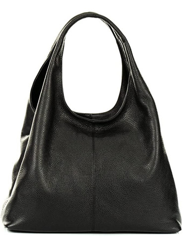 Borsa pelle donna - da, nero