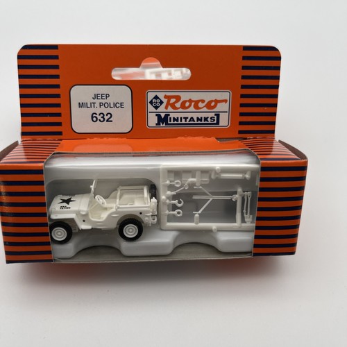 Roco minitanks jeep - roco, polizia