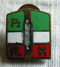 Distintivo Smaltato Fascista Italiano Prima Adesione PNF - Partito Nazionale Fascista 
