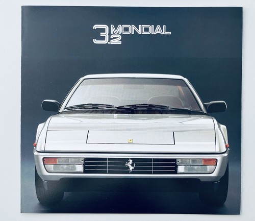Brochure ferrari mondial - brochure,