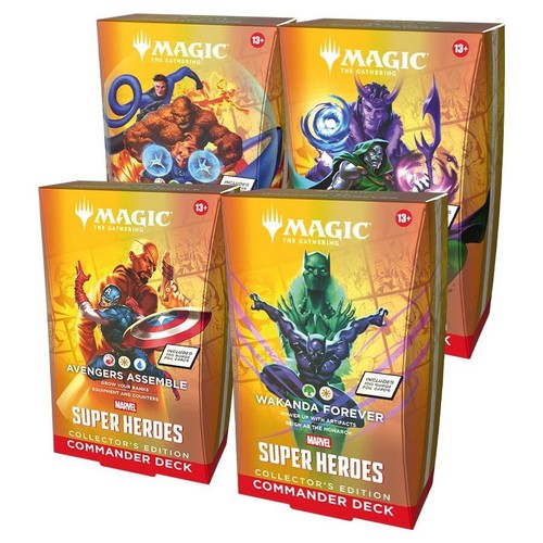 Mtg marvel super heroes - super,