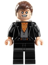 LEGO Harry Potter Minifigure Fenrir Greyback hp091 da Set 10217 Diagon Alley