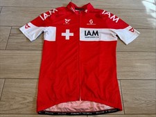 CUORE Team IAM Scott Maglia Uomo Estiva Ciclismo Road MTB Gravel Sz.XL
