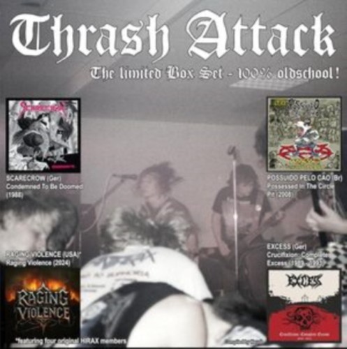 Thrash attack 4lp cd - +,