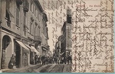 🧧🧧 Cartolina Tortona (Alessandria) - Via Emilia - FP/VG 1903