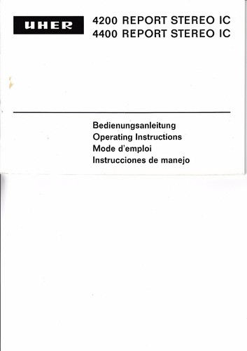 Istruzioni operative per uher - operative,