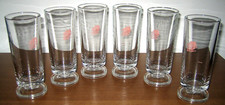 SET da 6 BICCHIERI CYNAR pubblicitari Calici in vetro con logo - Vintage anni 70