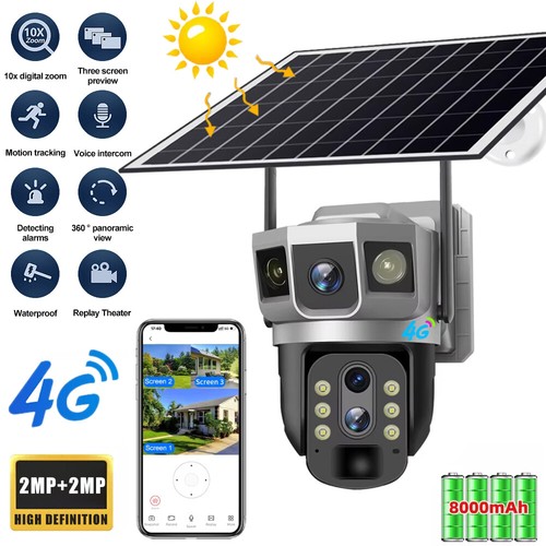 Telecamera dual lens ptz - 4g,