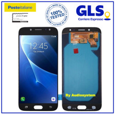DISPLAY LCD +TOUCH SCREEN SAMSUNG GALAXY J7 2017 SM-J730F NERO VETRO DS SCHERMO