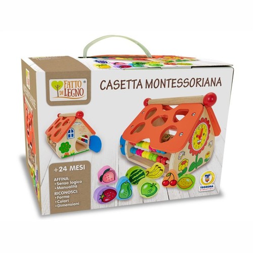 Casetta montessoriana legno - in,