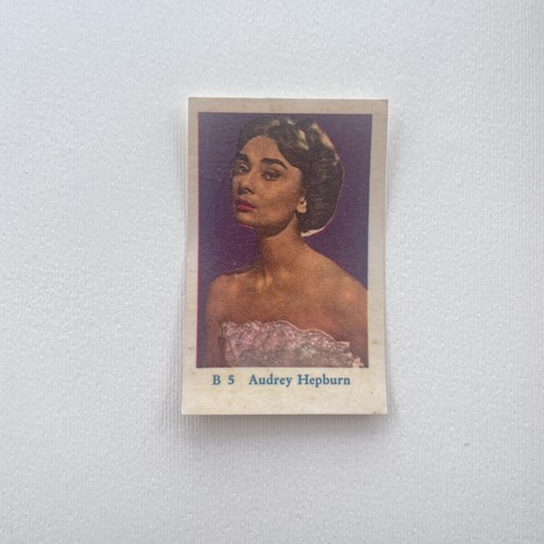 Audrey hepburn 1960 dutch gum - 1960,