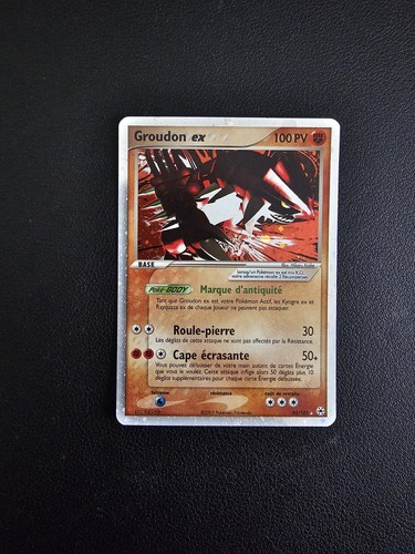 Carte pokémon groudon - groudon, ex