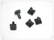 5x Clip Mollette Fissaggio