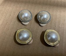 Orecchini clip vintage 2 paia