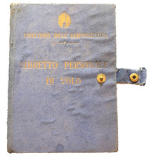 LIBRETTO DI VOLO REGIA AERONAUTICA  WWII