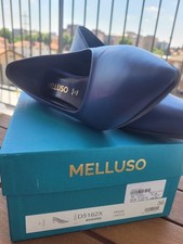 Scarpe Melluso Donna Tacco Basso Blu (Mod. D5182X) – Nuove, Mai Indossate, N. 36
