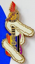 2010 HARD ROCK CAFE NEW ORLEANS DECADENCE FEST GAY PRIDE CHITARRA ARCOBALENO LE PIN