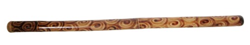 Didgeridoo bamboo dipinto - bamboo, a