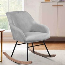 Sedia Dondolo Poltrona Relax