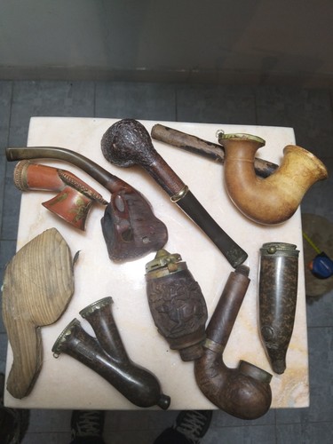 Lotto antiche pipe da - pipe,