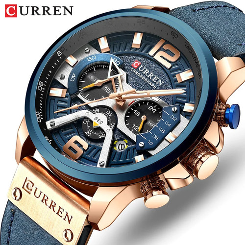 Orologio uomo analogico pelle - uomo,