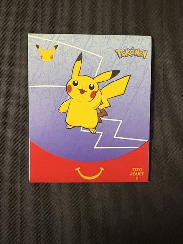 Mcdonald pokémon 25th - mcdonald's,