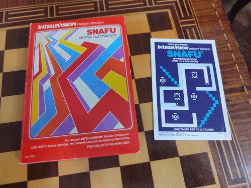 Videogioco snafu mattel - videogioco,