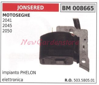 Bobina accensione jonsered per - bobina,