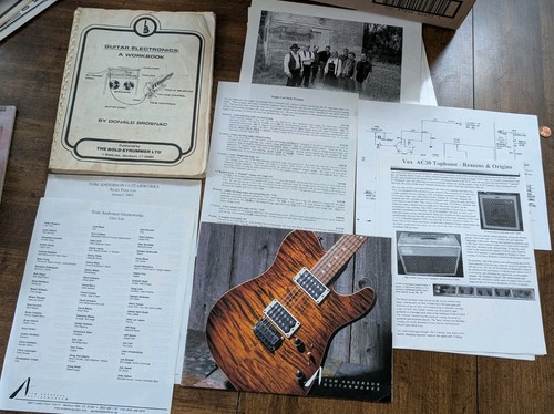 1973 guitar electronics - guitar,