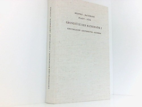 Grundzüge der mathematik - grundzüge,
