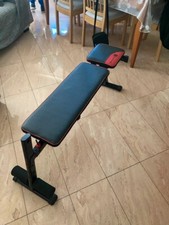 Panca Domyos Regolabile sia per esercizi sia per Addominali Usata 