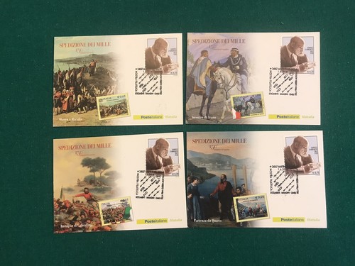 Lotto cartoline francobolli - lotto,