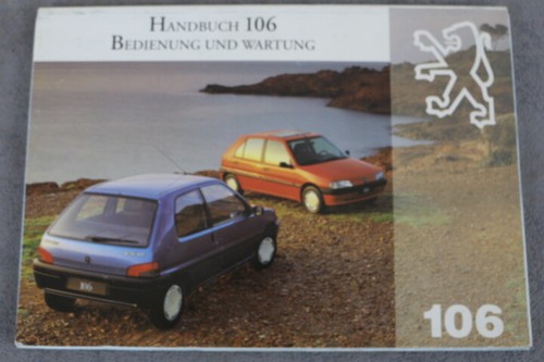 Peugeot 106 manuale uso - manuale,