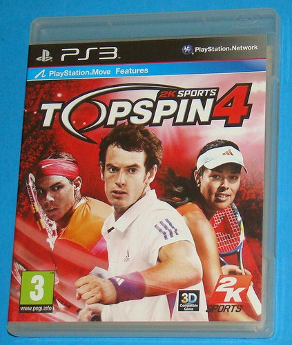 Top spin sony - spin, playstation