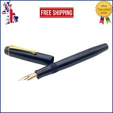 PENNA STILOGRAFICA VINTAGE MONTBLANC SIMPLO NERA FLESSIBILE ORO 14K PENNINO...