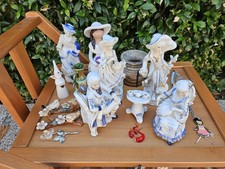 Lotto oggetti ideale per mercatini (Rame, Porcellana, Bigiotteria,  Antichità)