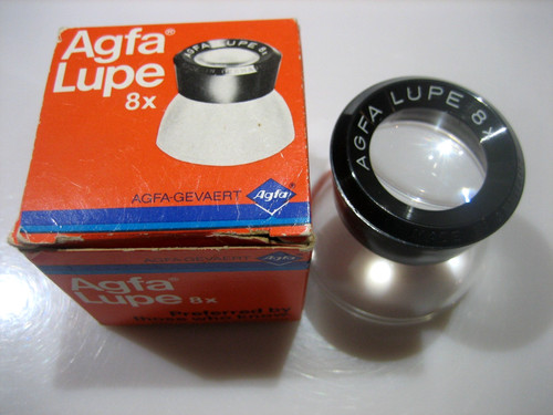 Agfa lente ingrandimento 8x - agfa,