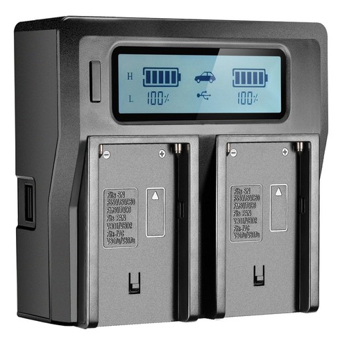 Caricabatteria lcd doppio - lcd,
