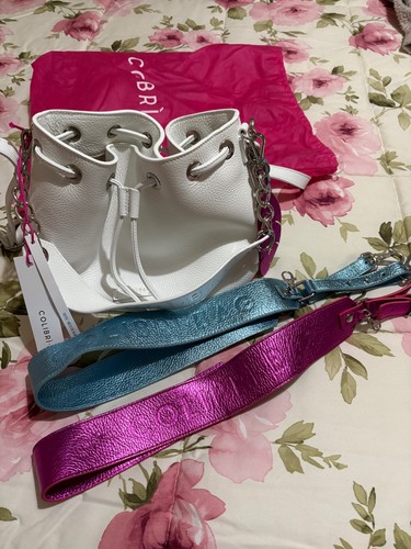 Borsa secchiello bianca - borsa,