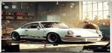 Porsche Carrera RSR 911 poliestere poster/banner 400 x 180 cm officina CupRenns3410