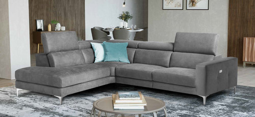 Divano point con recliner - 1,