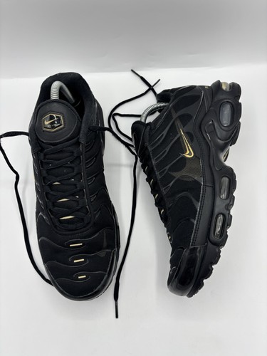 Nike air max plus nero - nero, oro