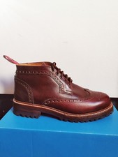 Brogue boots cuir homme